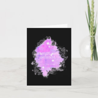 Carte Force sur la faiblesse Galaxie - Alopecia Areata A