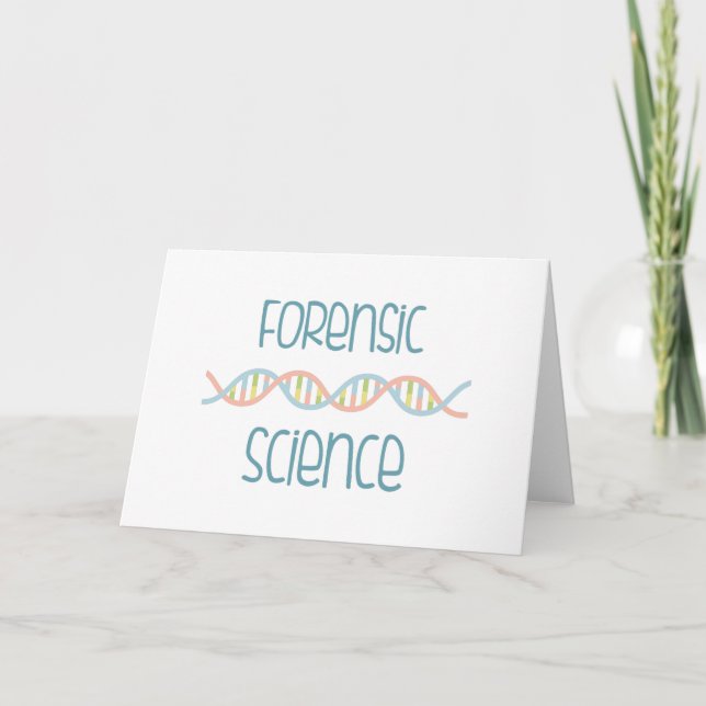 Carte Forensic Science (Devant)