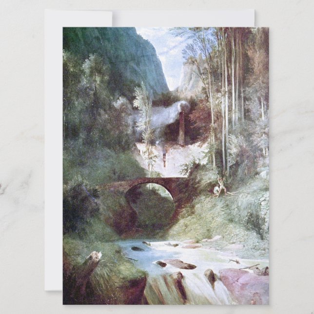 Carte Forest Canyon (par Carl Blechen) (Devant)