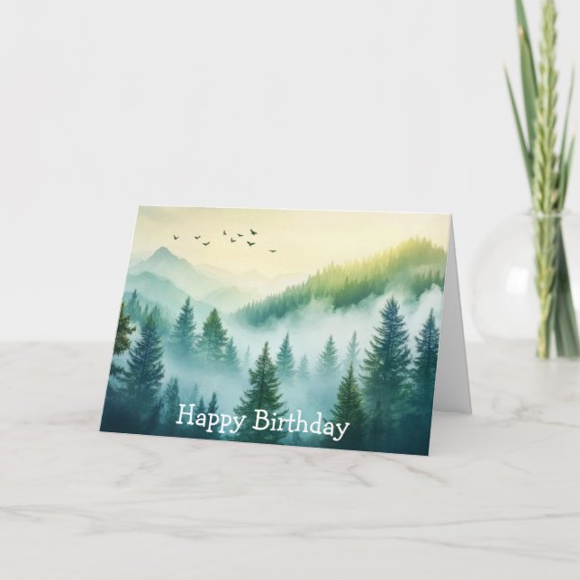 Carte Forêt brumeuse (Devant)