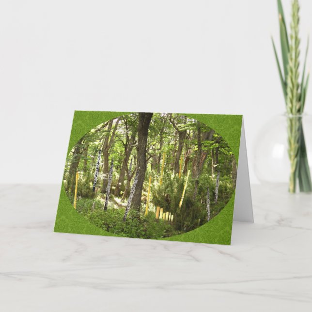Carte Forêt de hautbois (Devant)