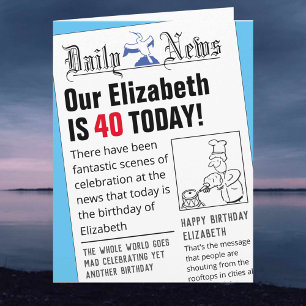 Carte Format des titres de journaux