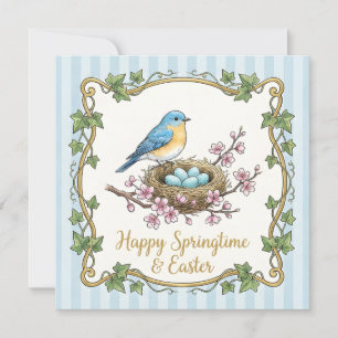Carte Formule fantaisiste de Joyeuses Pâques