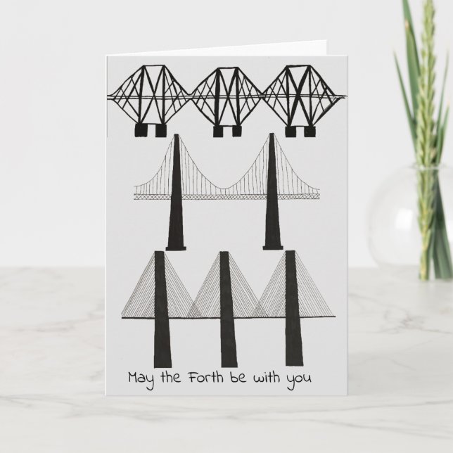 Carte Forth bridges card (Devant)