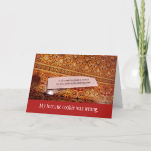 Carte Fortune Cookie Co-worker Farewell Card