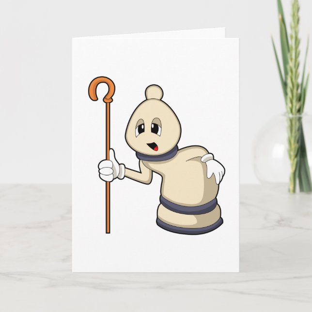 Carte Fou de jeu d'échecs (Devant)