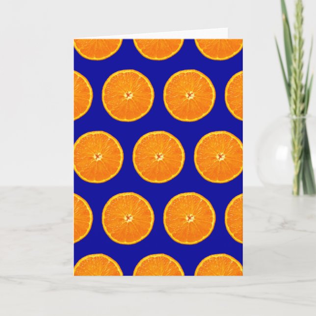 Carte Fou sur Clementines - Bleu (Devant)