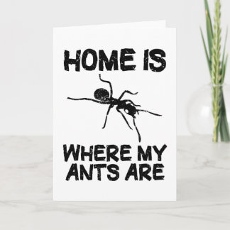 Carte Fourmis De Fourmis Garder Les Insectes Drôle Citat