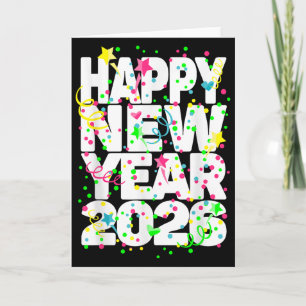 Carte Fournitures de fête du Nouvel An pour enfants Nye