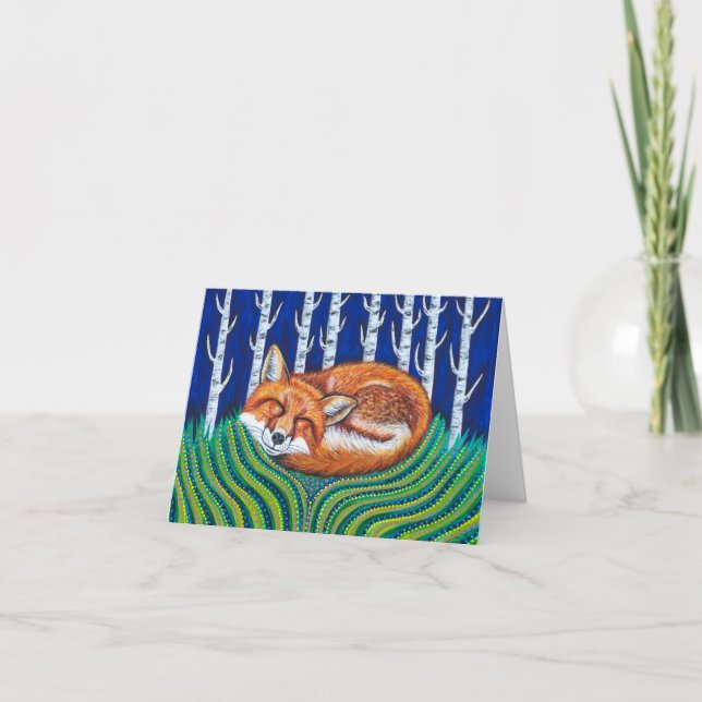 Carte Fox dormant (Devant)