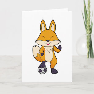 Carte Fox Soccer player Soccer