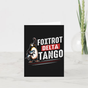Carte Foxtrots Deltas Tangos Penguins Anti Trump 6