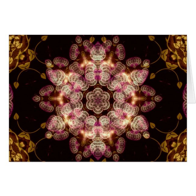 Carte FractalRosea (Devant horizontal)