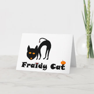Carte Fraidy Cat