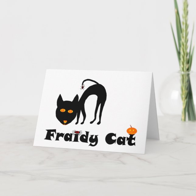 Carte Fraidy Cat (Devant)