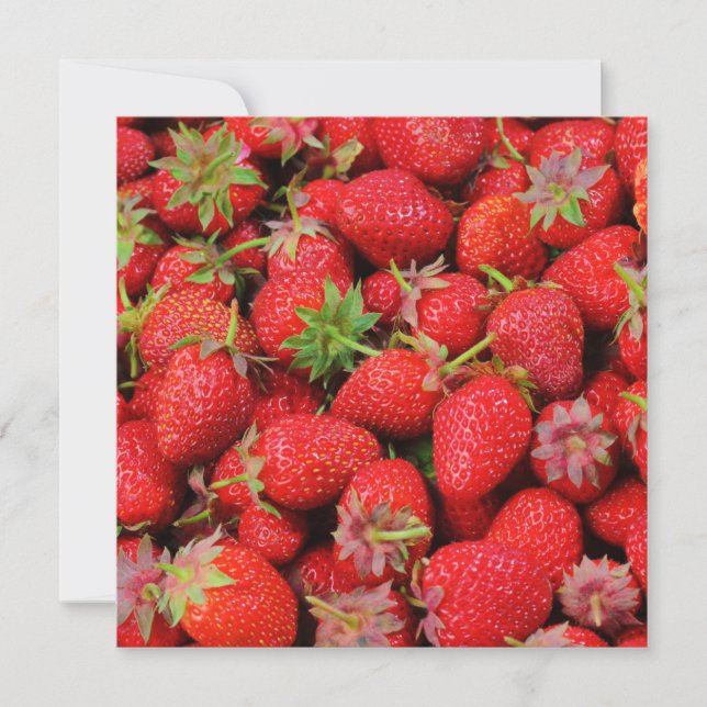 Carte Fraises (Devant)