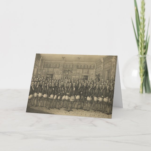 Carte Franc-maçonnerie maçonnique (Devant)