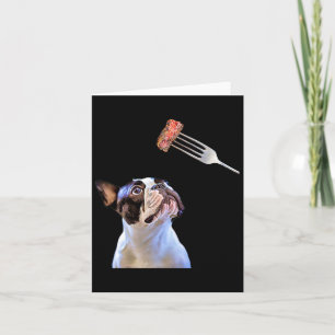 Carte Français Bulldog Cartogramme Filtre Steak Diner Fu