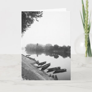 Carte FRANCE, Touraine, La Loire : CHINON Bateaux le lon