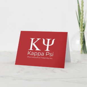Carte Fraternité pharmaceutique Kappa Psi