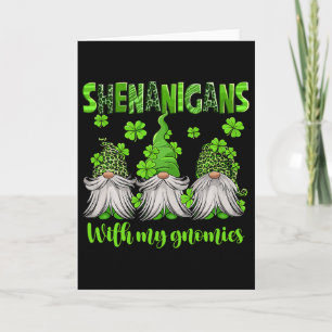 Carte Fredonnements avec mon Gnome St. Patrick Gnome