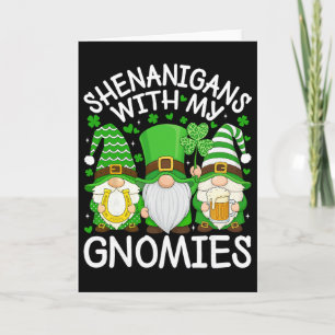 Carte Fredonnements avec mon St. Patricks Day Gnome Gnom