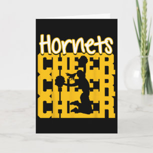 Carte Frelons Cheer Ck À L'école Esprit De Cheerleading 