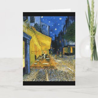 Carte French Cafe Van Gogh
