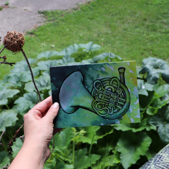 Carte French Horn Band Classe Musique professeur (Créateur téléchargé)
