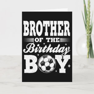 Carte Frère du garçon de la fête d'anniversaire Ensemble