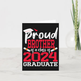 Carte Frère D'Un Cl De 2024 Diplômé Supérieur Diplômé