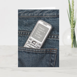 Carte Frère en droit Bonne Fête des pères