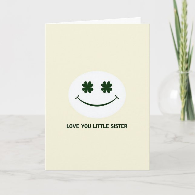Carte Frère ou Sœur que j'aime (Devant)