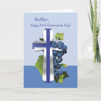 Frère Première communion sainte, Cros bleu et arge