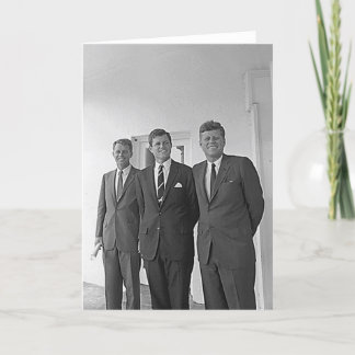 Carte Frères de Kennedy, John, Ted, Robert
