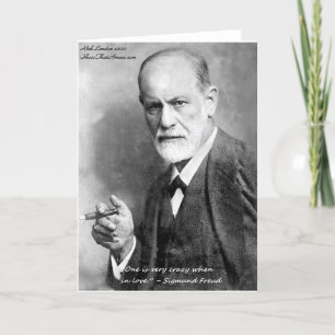 Carte Freud Crazy Lovers Lovers Citations Cadeaux Cards