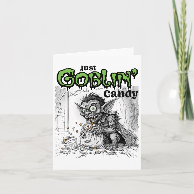 Carte Friandise de lutin douteuse (Devant)