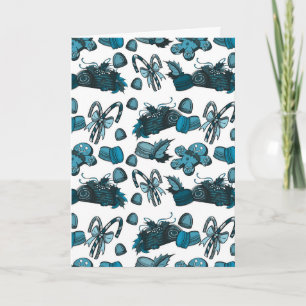 Carte Friandises de fêtes - Glace (Solide)