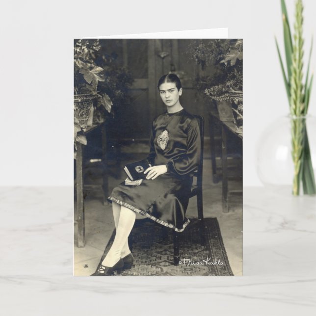 Carte Frida Kahlo Assis (Devant)