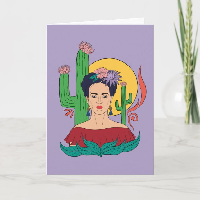 Carte Frida Kahlo Desert Graphic (Devant)