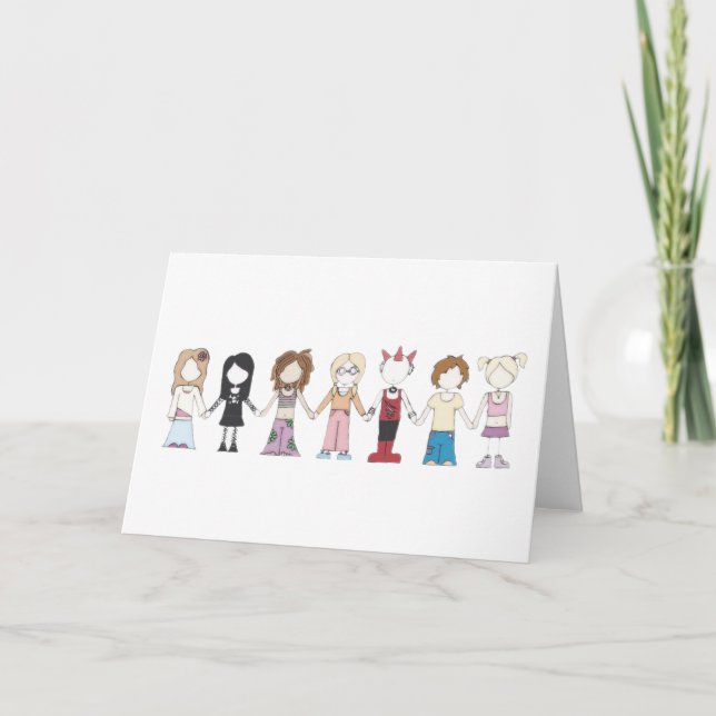 Carte Friends are Friends Card (Devant)