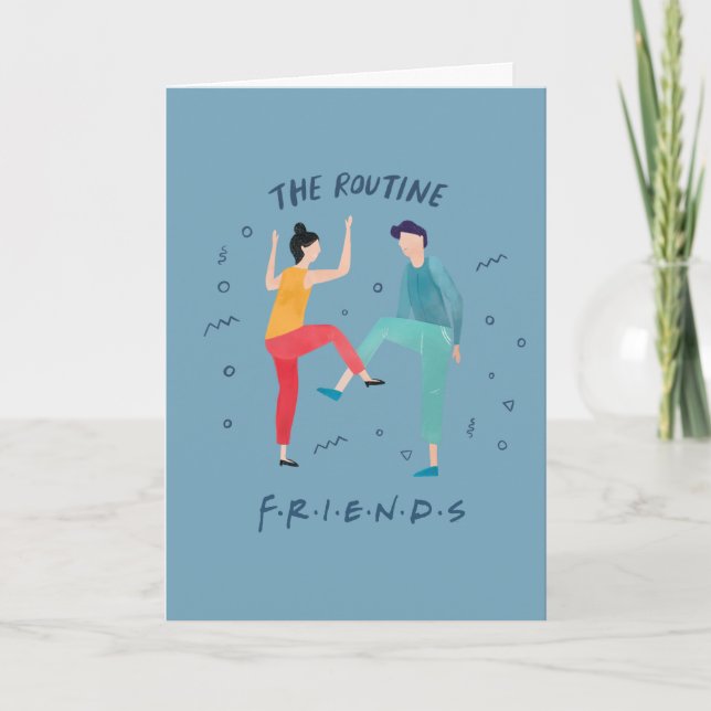 Carte FRIENDS™ | La Routine (Devant)