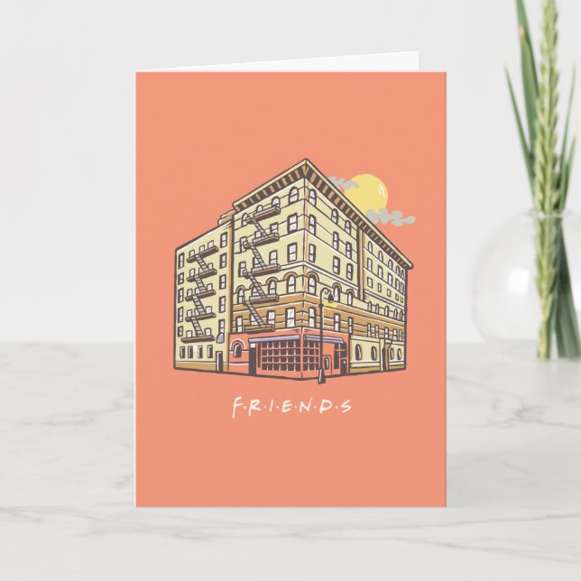 Carte FRIENDS™ | Monica's Apartment Building (Devant)