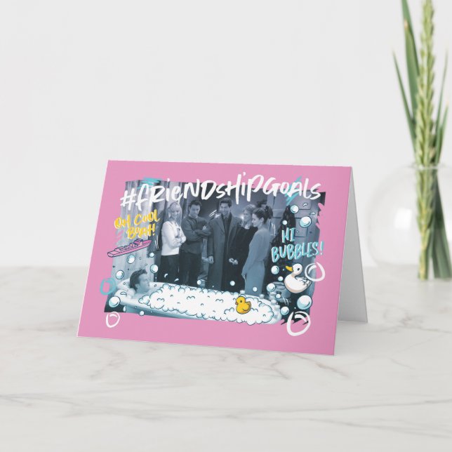 Carte FRIENDS™ | Objectifs d'amitié (Devant)