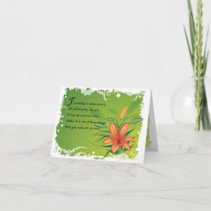 Carte Friendship card