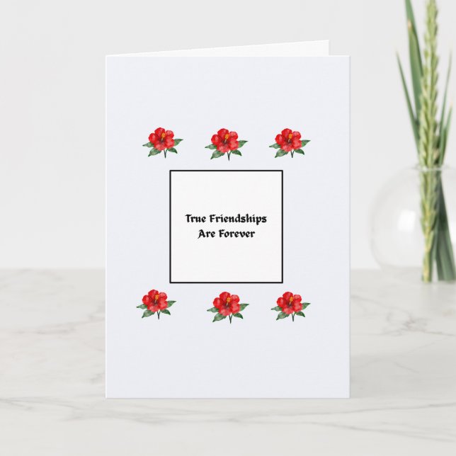 Carte Friendship-Folded Greeting Card (Devant)