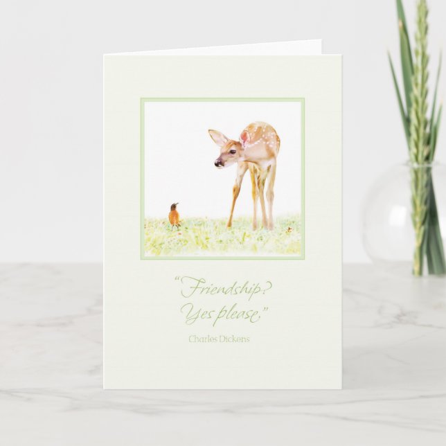 Carte Friendship ? Yes please. (Devant)