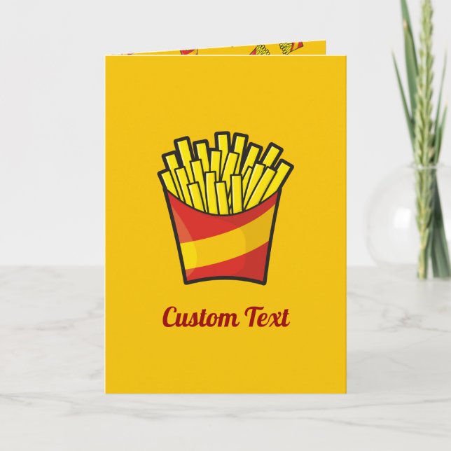 Carte Fries françaises (Devant)