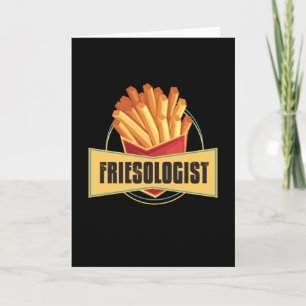 Carte Friesologue French Fries