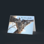 Carte friny birthday card, talking giraffes<br><div class="desc">friny birthday card,  talking giraffes</div>